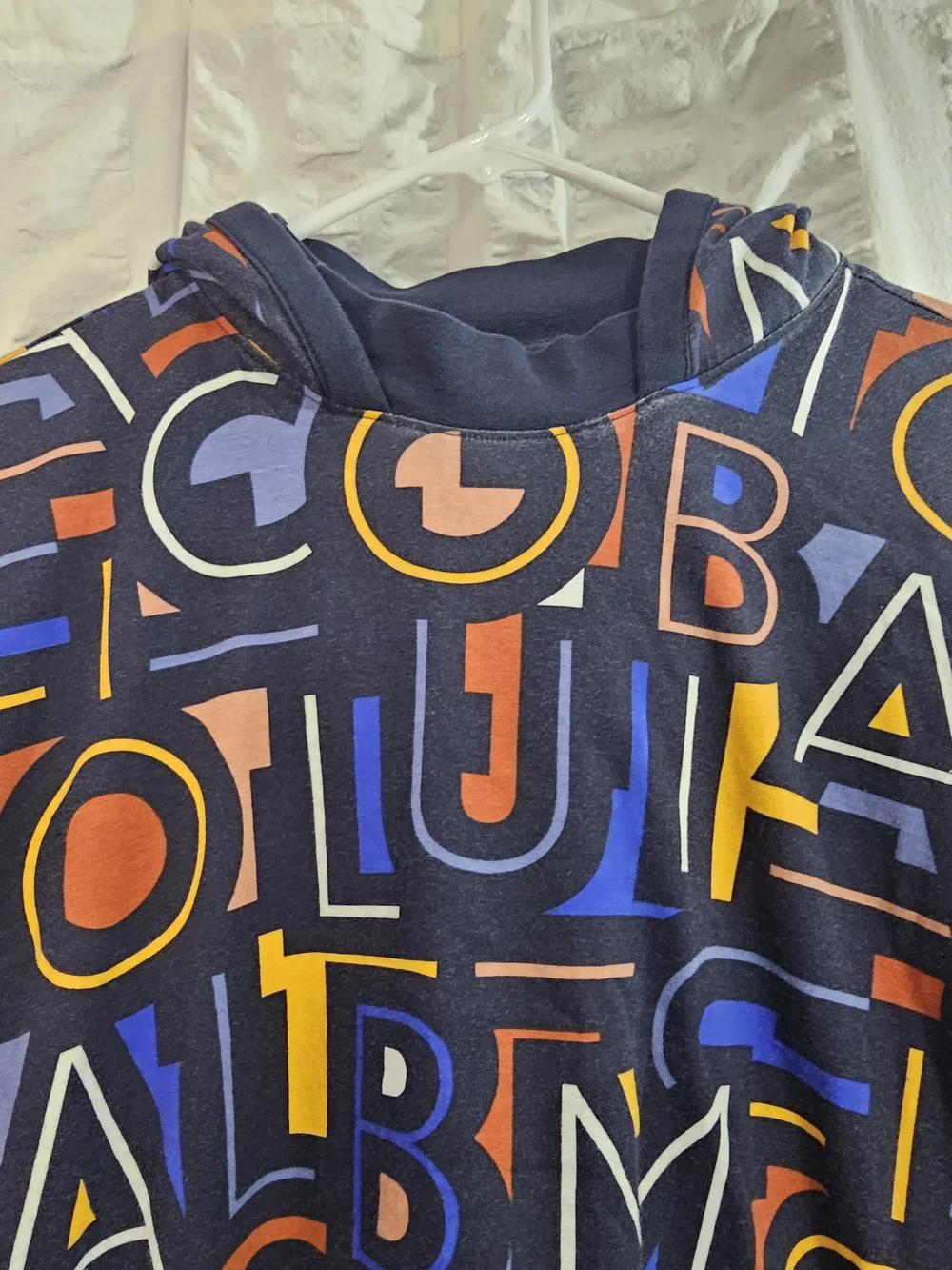 Columbia Sportswear Crew Neck Hooded Y2K Retro All Over Spell Out XL